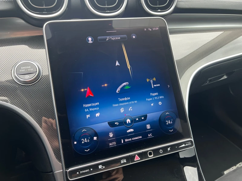 Mercedes-Benz C 220 AMG EDITION BURMESTER 3D HIGH END /02/2022г.ЛИЗИНГ, снимка 15 - Автомобили и джипове - 51987664