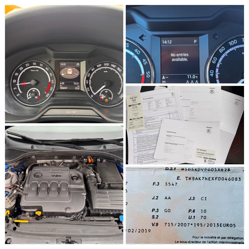 Skoda Octavia VRS/2.0d/MAXTON/КАМЕРА/ДИСТРОНИК/KEY LESS/НОВА//, снимка 17 - Автомобили и джипове - 52307807