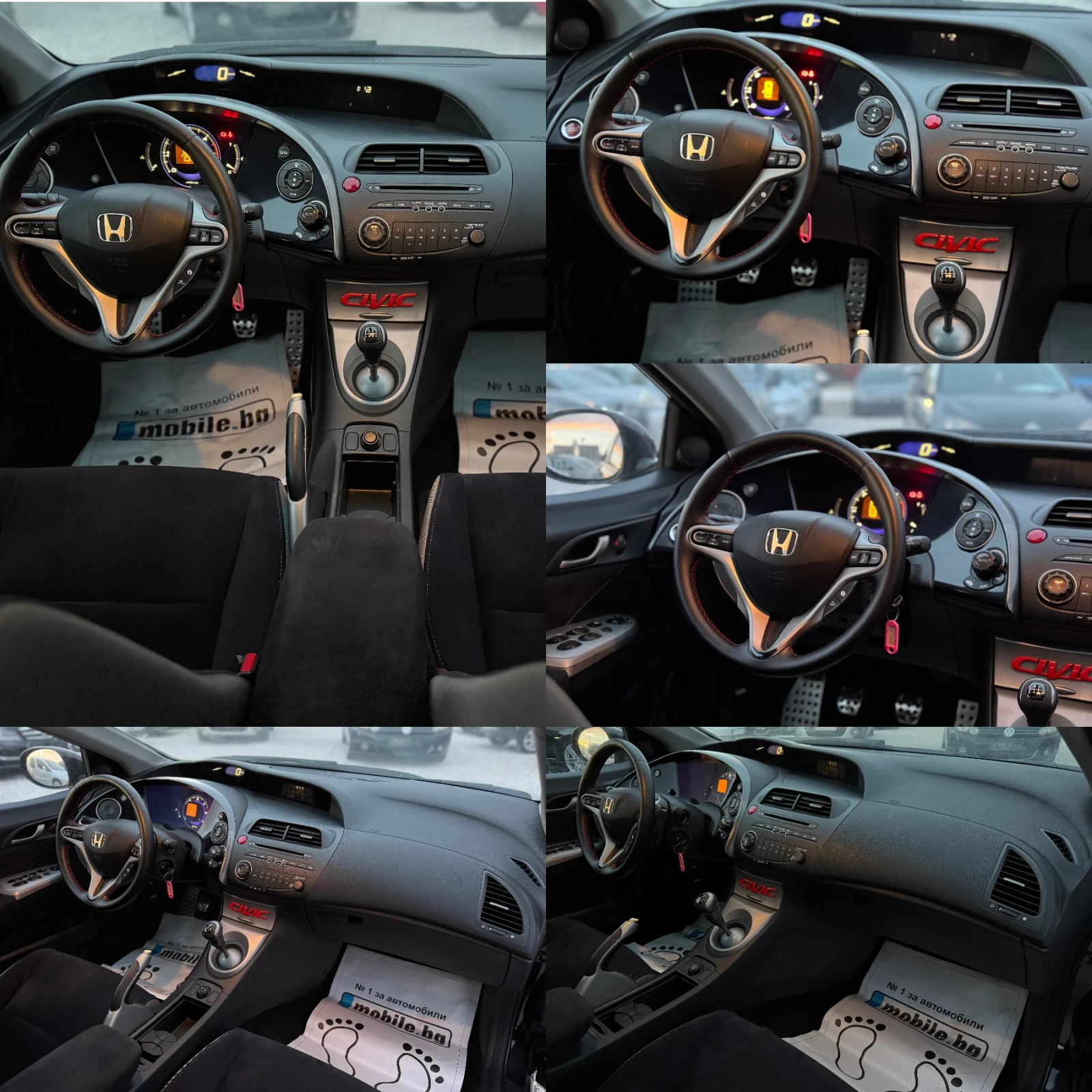Honda Civic 2.2 i-CTDI FACE PANORAMA CLIMA XENON  | Mobile.bg � ����������� 12