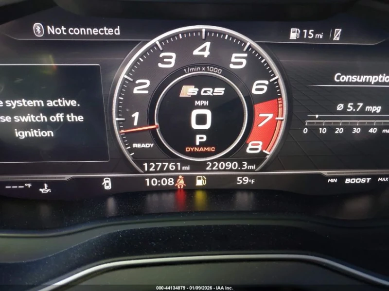 Audi SQ5 3.0L V-6 DI, DOHC, VVT, TURBO, 354HP All Wheel, снимка 12 - Автомобили и джипове - 53343584