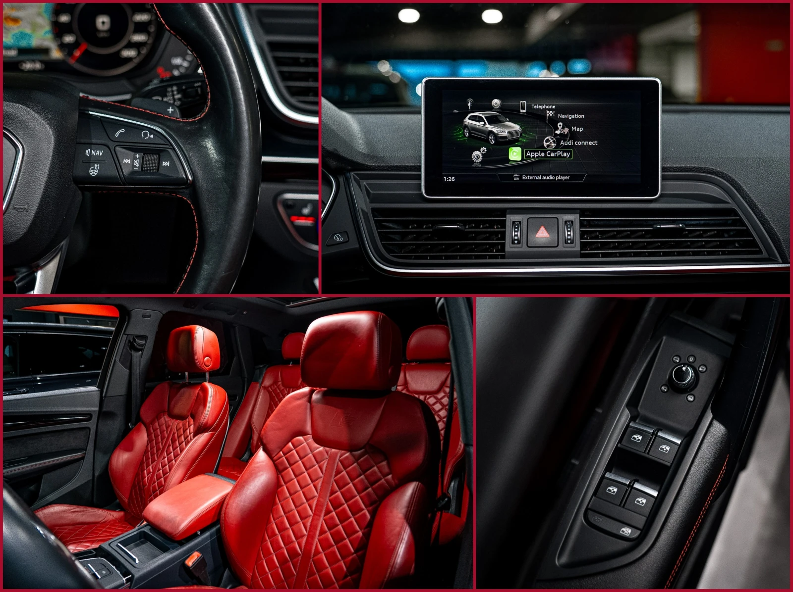 Audi SQ5 3.0TFSI* Quattro* B&O, снимка 13 - Автомобили и джипове - 56705110