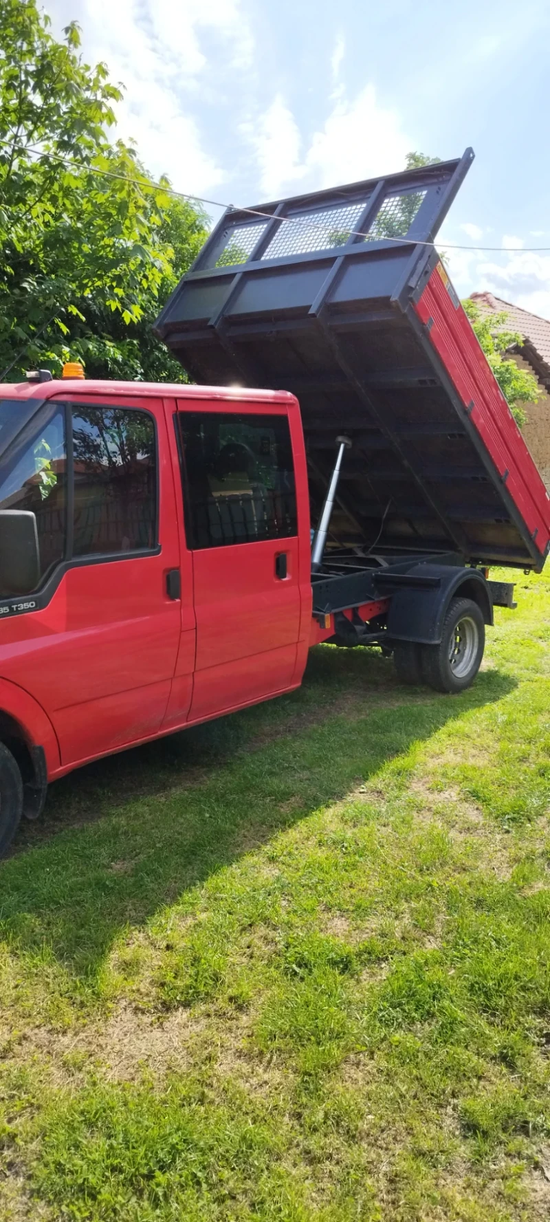 Ford Transit Двойна кабина самосвал., снимка 2 - Бусове и автобуси - 51857551