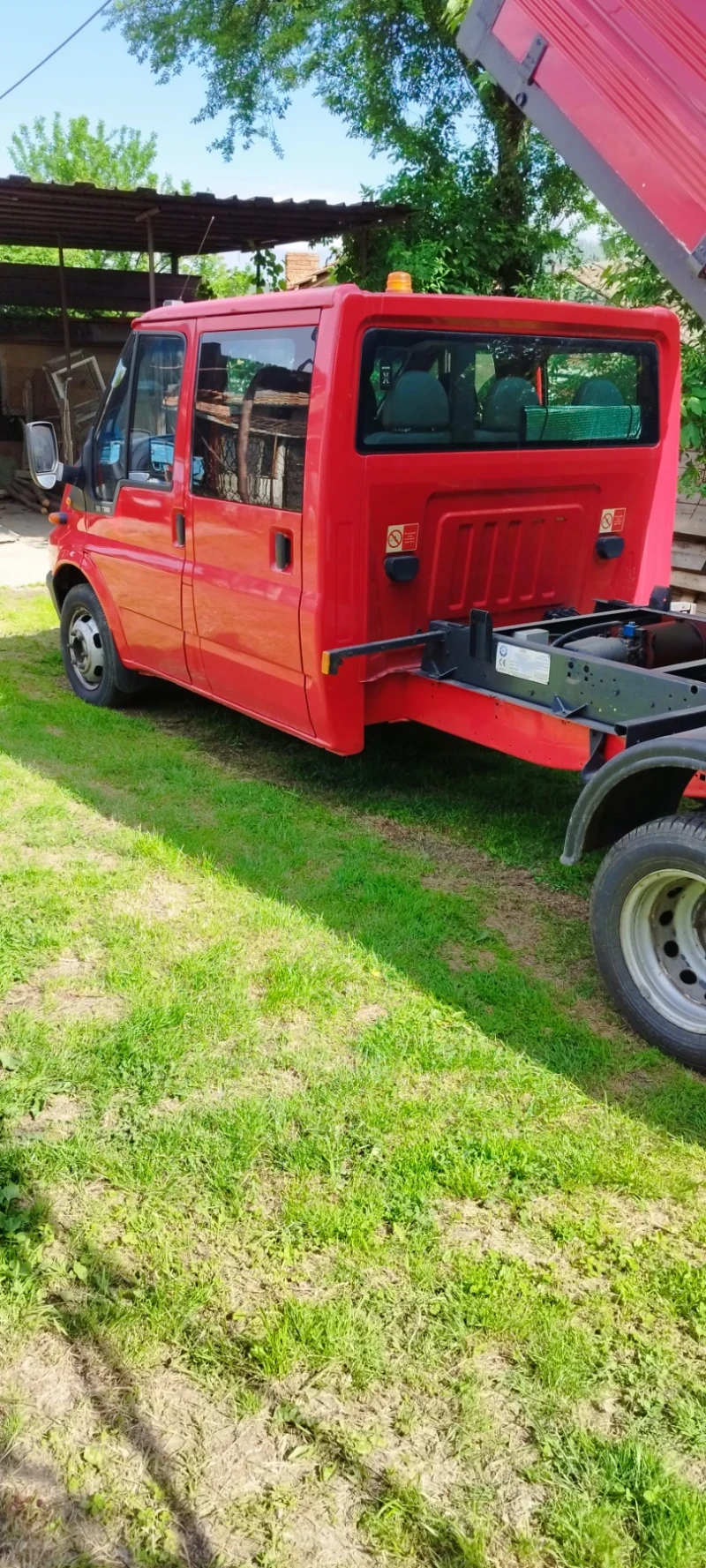 Ford Transit Двойна кабина самосвал., снимка 3 - Бусове и автобуси - 51857551