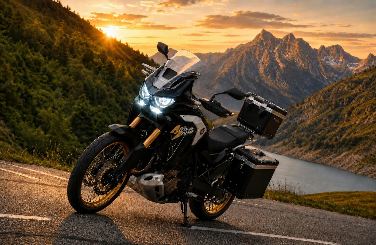 Honda Crf 1100 Adventure Sports Electronic Suspension DCT