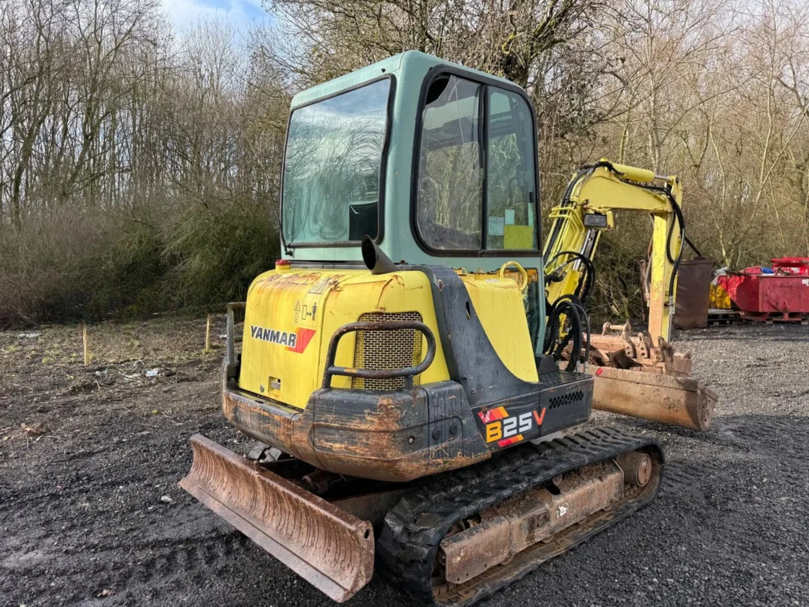 Багер Yanmar B25, снимка 2 - Индустриална техника - 53948033