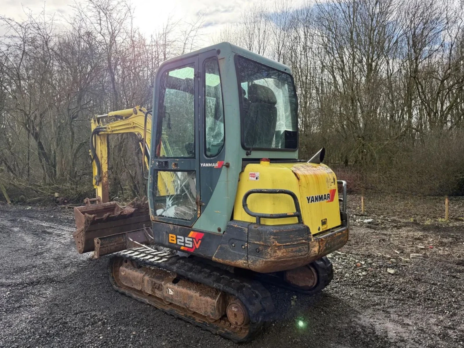 Багер Yanmar B25, снимка 4 - Индустриална техника - 53948033