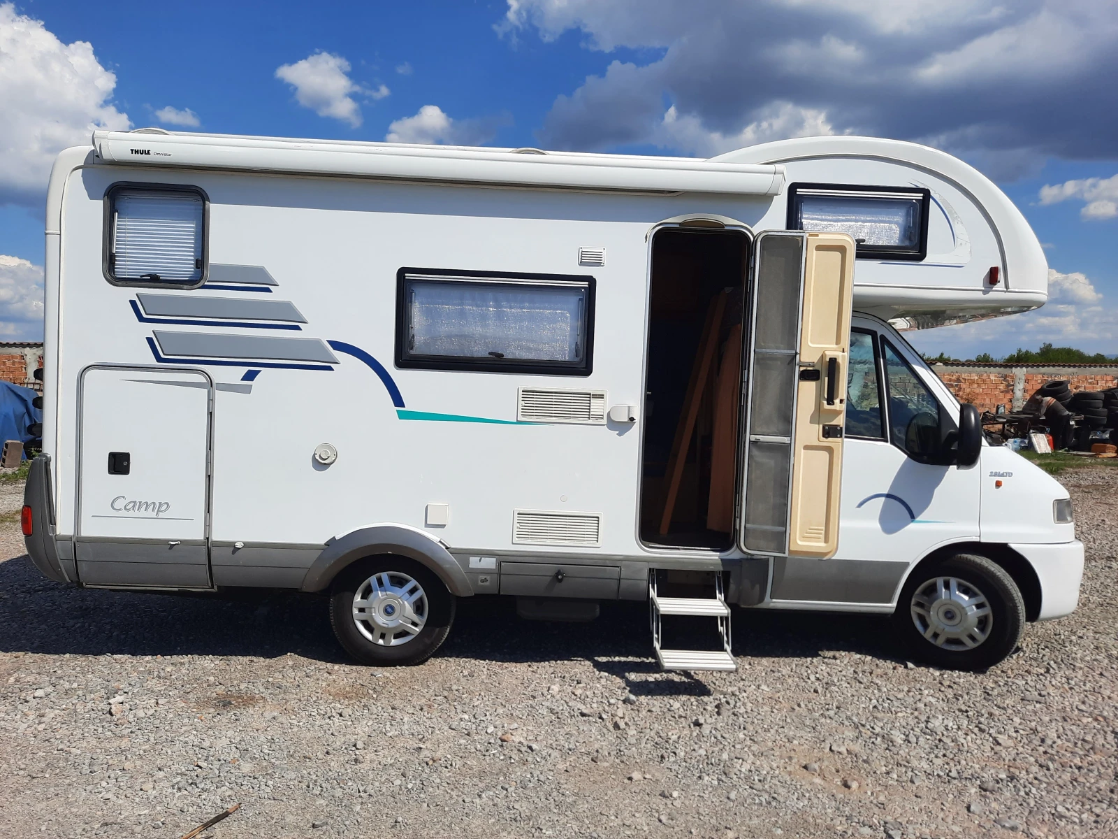 Кемпер HYMER / ERIBA 2.8 id TD, FIAT DUCATO Климатик на мотора. - изображение 3