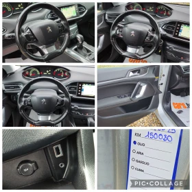 Peugeot 308 2, 0HDi-150кс* 2015г* AВТОМАТИК* НАВИГАЦИЯ* КЛИМА*, снимка 17