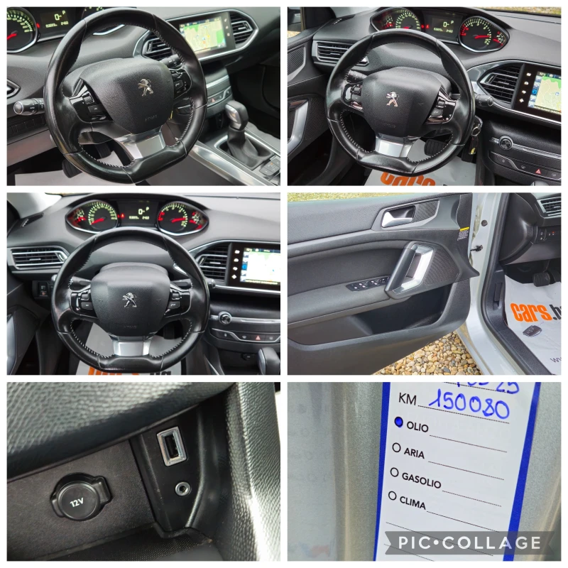 Peugeot 308 2, 0HDi-150кс* 2015г* AВТОМАТИК* НАВИГАЦИЯ* КЛИМА*