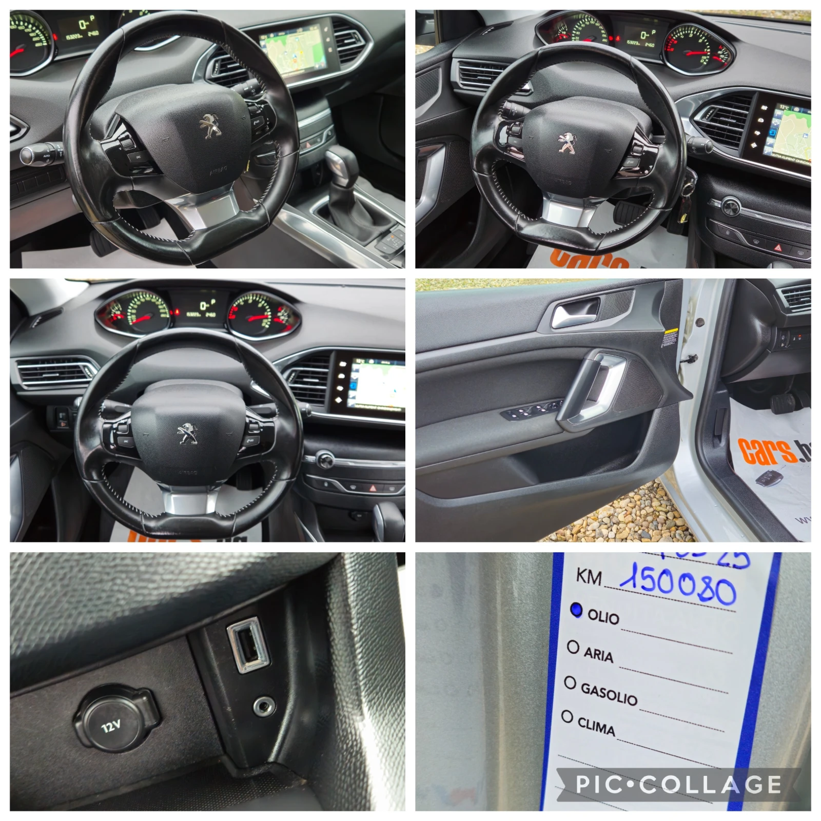 Peugeot 308 2, 0HDi-150кс* 2015г* AВТОМАТИК* НАВИГАЦИЯ* КЛИМА* - изображение 6