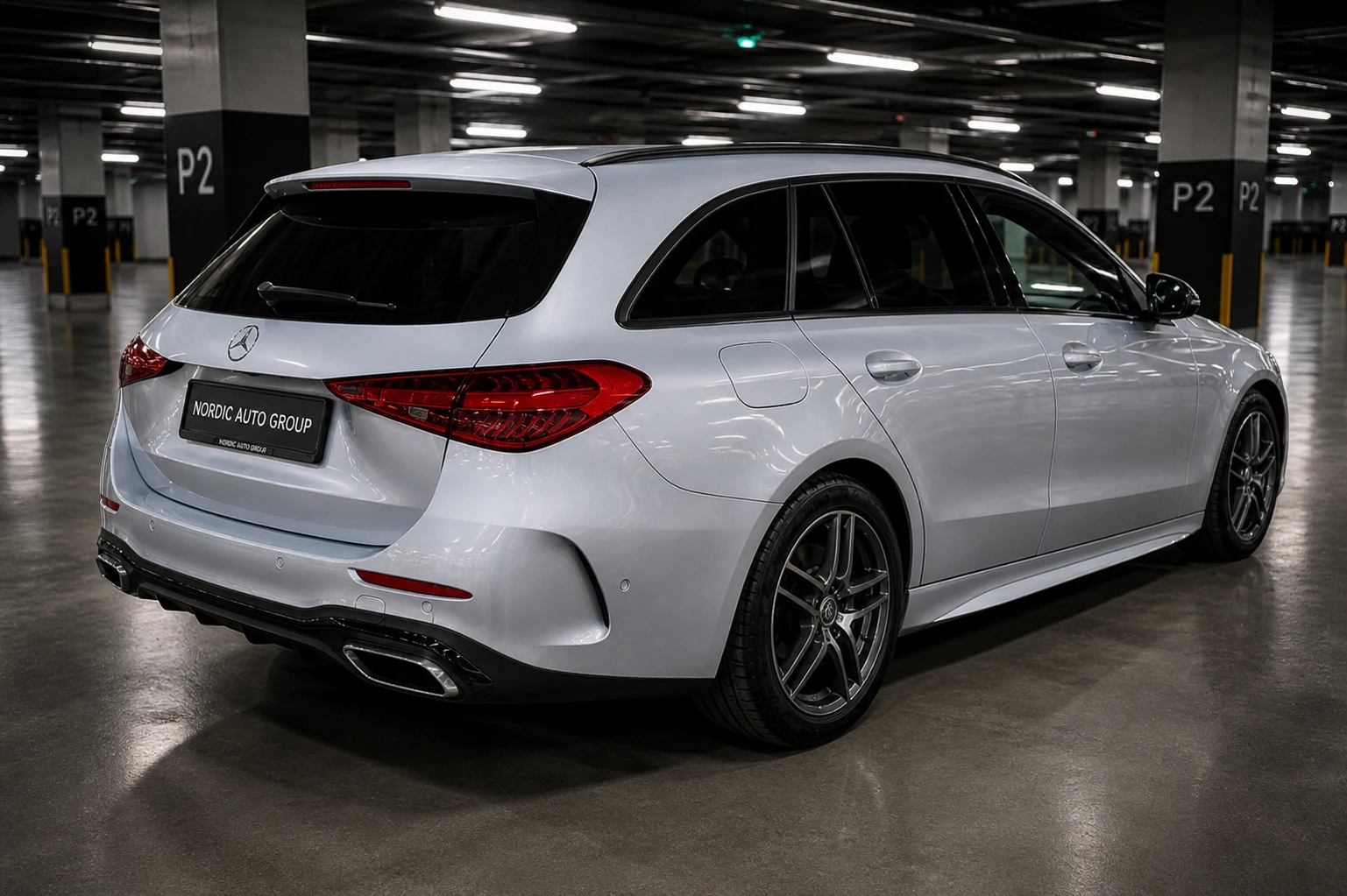 Mercedes-Benz C 220 D AMG Line Night Edition, снимка 3 - Автомобили и джипове - 54425642