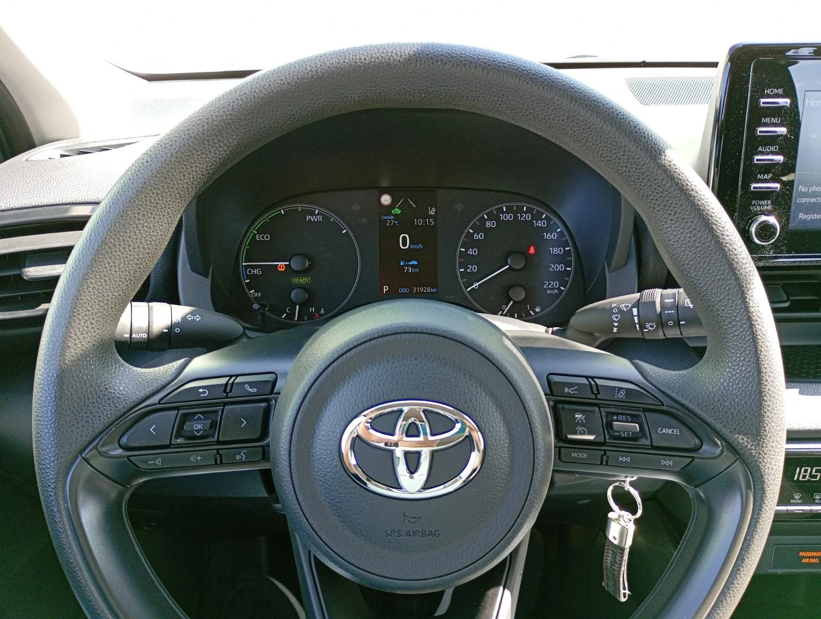 Toyota Yaris 1, 5 Hybrid-ГАРАНЦИОНЕН !!!, снимка 11 - Автомобили и джипове - 55661556
