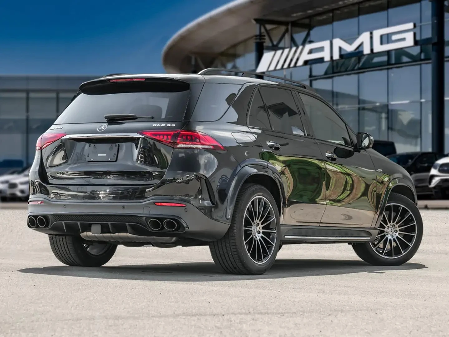 Mercedes-Benz GLE 53 4MATIC AMG* BURMESTER* ОБДУХ* DISTRONIC* HUD* 360, снимка 2 - Автомобили и джипове - 55973423