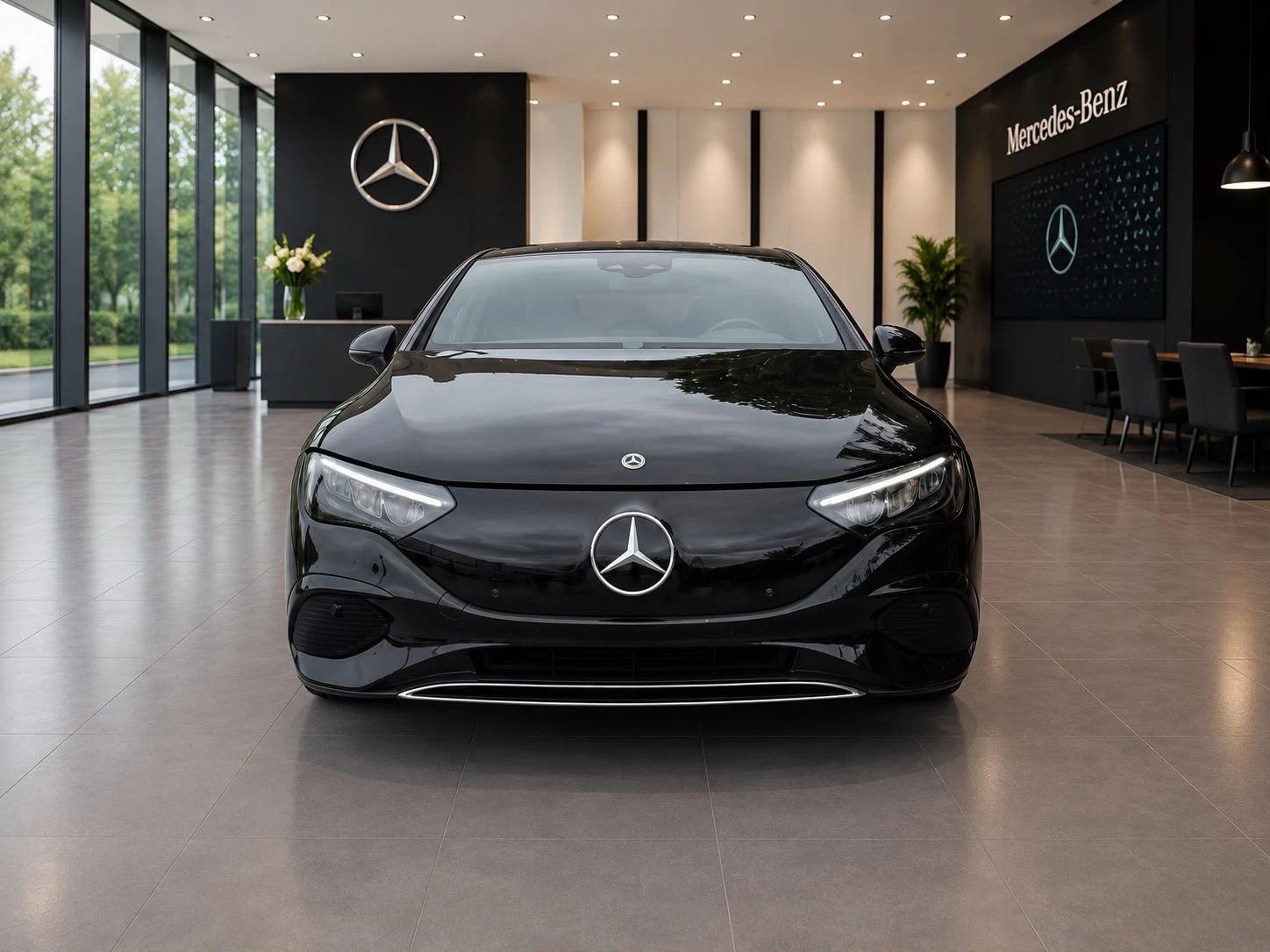 Mercedes-Benz EQE 350+ * Burmester* Подгрев* ЛИЗИНГ , снимка 2 - Автомобили и джипове - 55979275