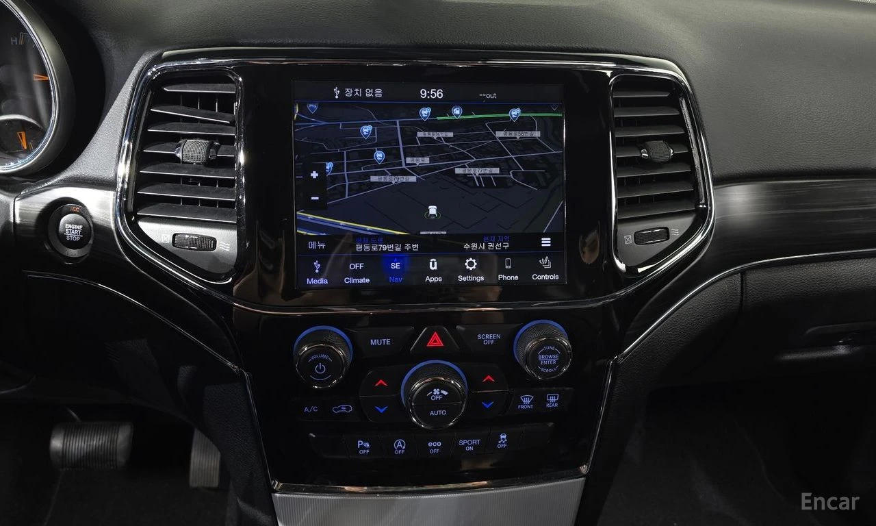 Jeep Grand cherokee ПОДГРЕВ* ОБДУХВАНЕ* ПАНОРАМА* КАМЕРА* , снимка 9 - Автомобили и джипове - 56126168