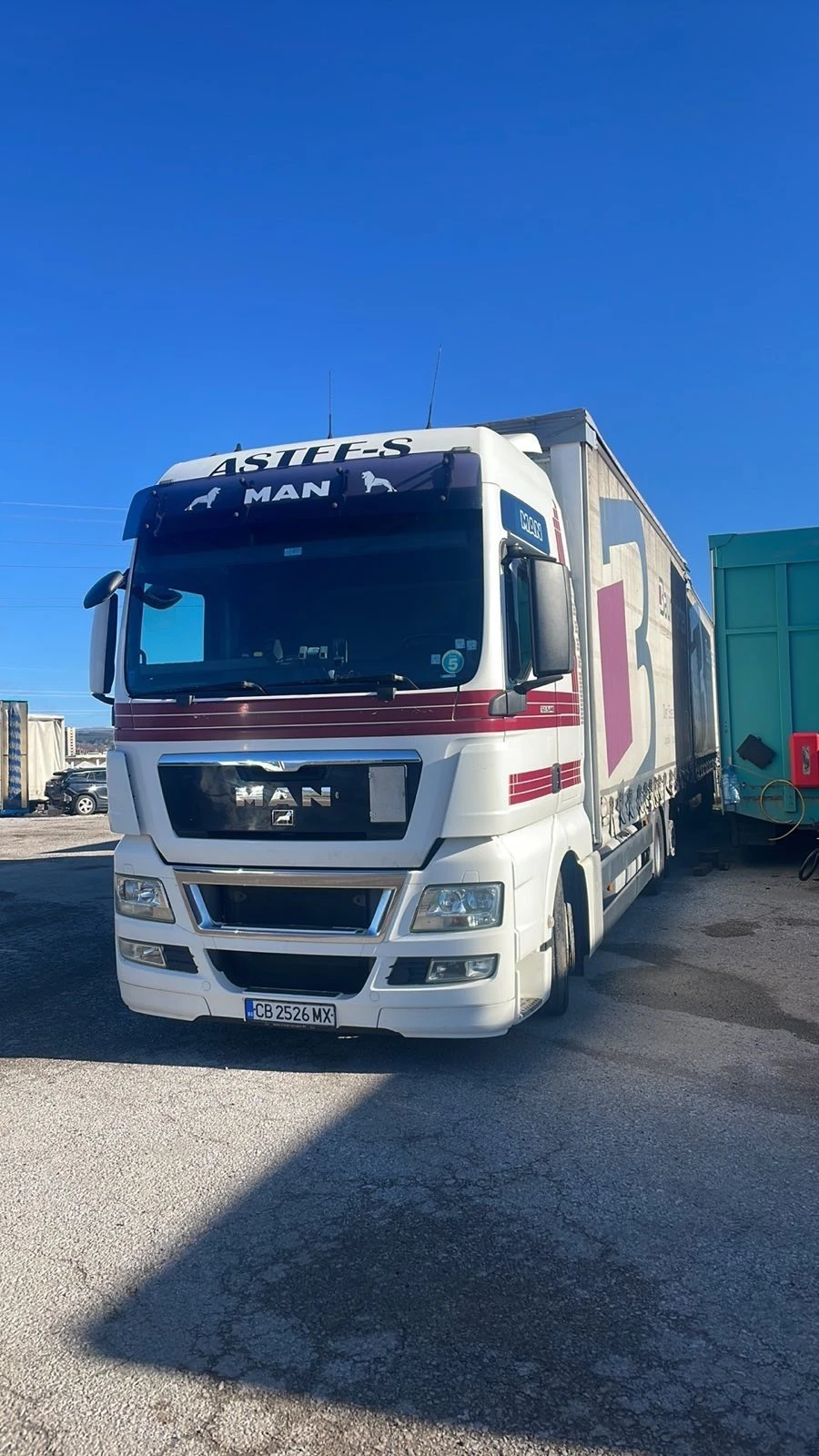 Man Tgx 26.440 6x2 Euro 5 EEV + Ремарке Krone , снимка 1