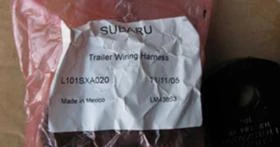 НОВ ОРИГИНАЛЕН ТЕГЛИЧ ЗА SUBARU TRIBECA  СЪС СВАЛЯЕМ НАКРАЙНИК, снимка 4