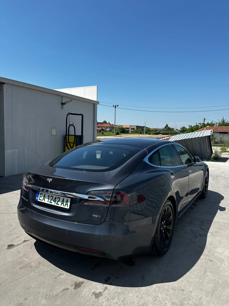 Tesla Model S S75, снимка 3 - Автомобили и джипове - 46949676