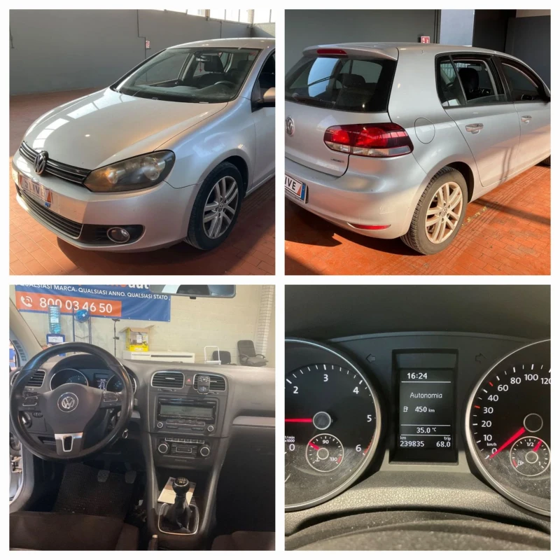 VW Golf 2.0TDI-140 HIGH LINE 6SK EURO5, снимка 16 - Автомобили и джипове - 47260160