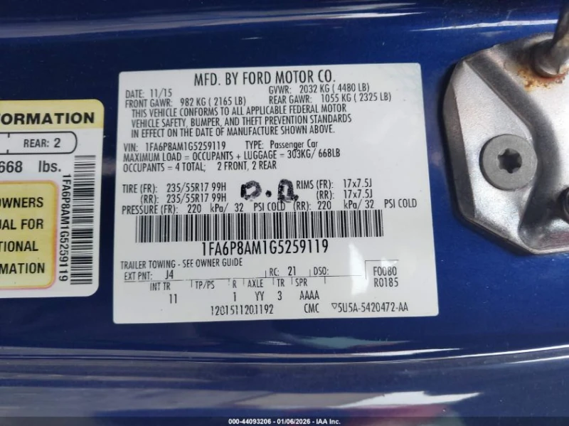 Ford Mustang 3.7l V6, снимка 9 - Автомобили и джипове - 53600493