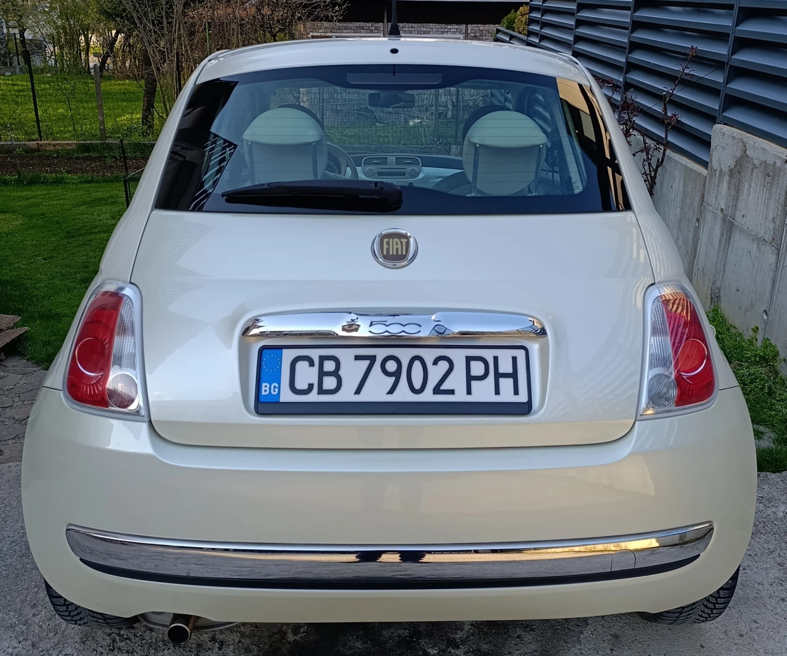 Fiat 500 1.4 100кс  SPORT БЯЛА ПЕРЛА - изображение 5