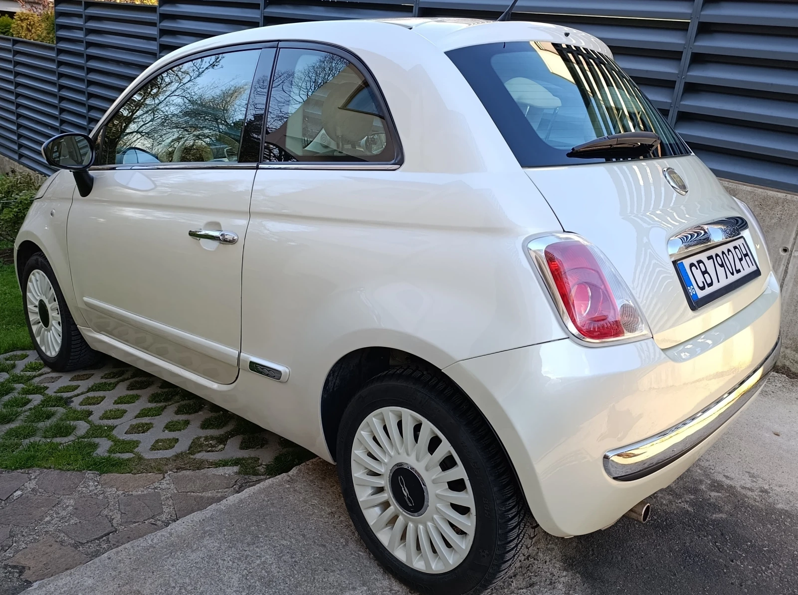 Fiat 500 1.4 100кс  SPORT БЯЛА ПЕРЛА - изображение 3