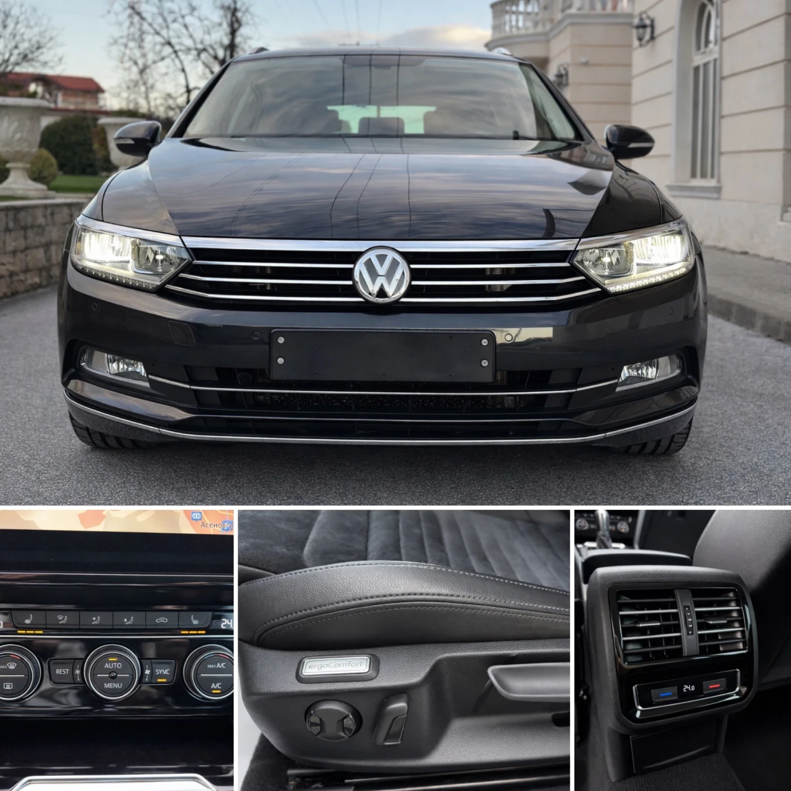 VW Passat HIGHLINE::DIGITAL::DSG::DISTRONIK::ALCANTARA::, снимка 12 - Автомобили и джипове - 54156329