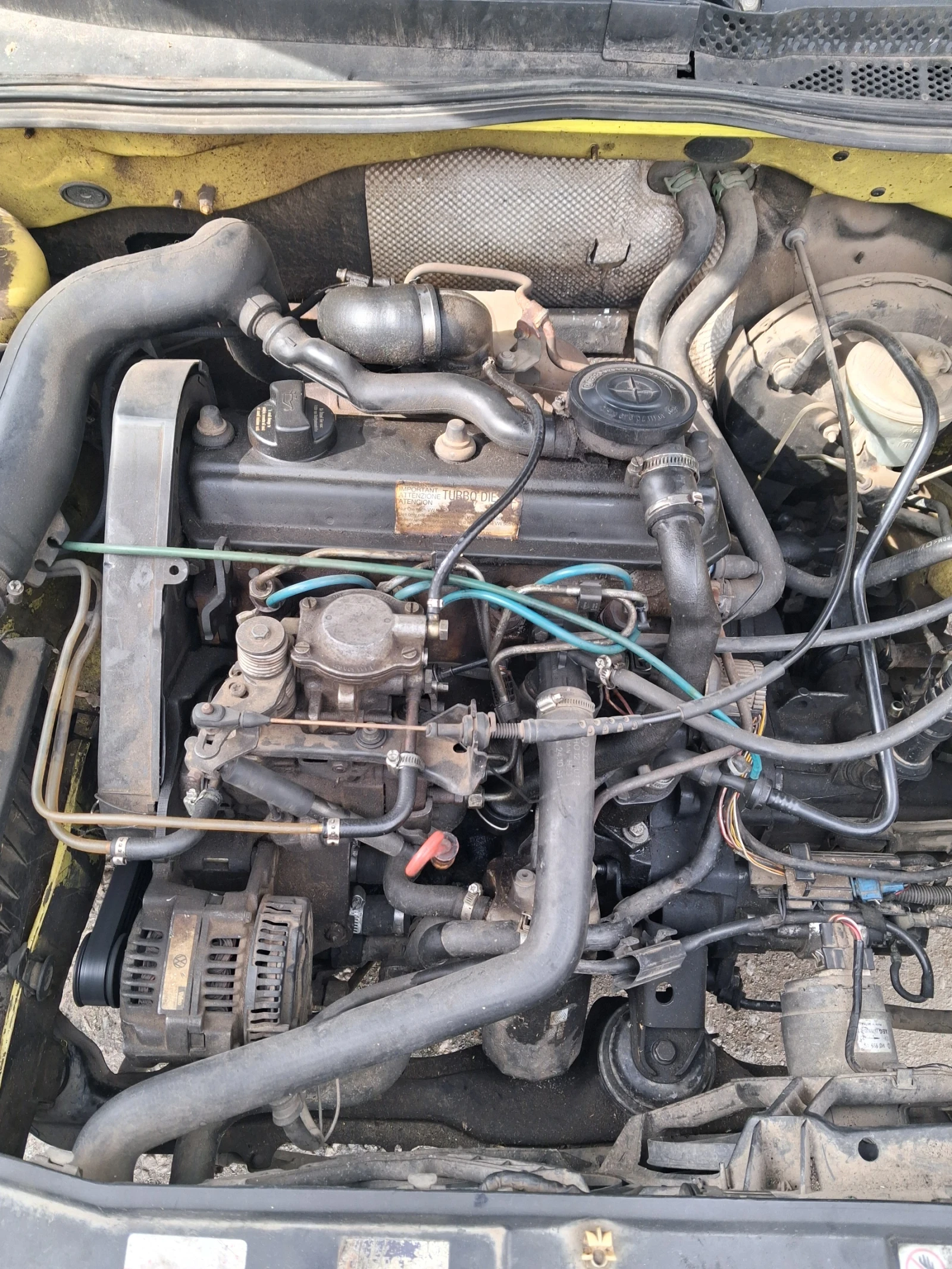 VW Golf 1.9TD, снимка 5 - Автомобили и джипове - 55229857