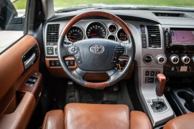 Toyota Sequoia PLATINUM* 5.7* V8* ПОДГРЕВ* КАМЕРА* КЕЙЛЕС, снимка 8