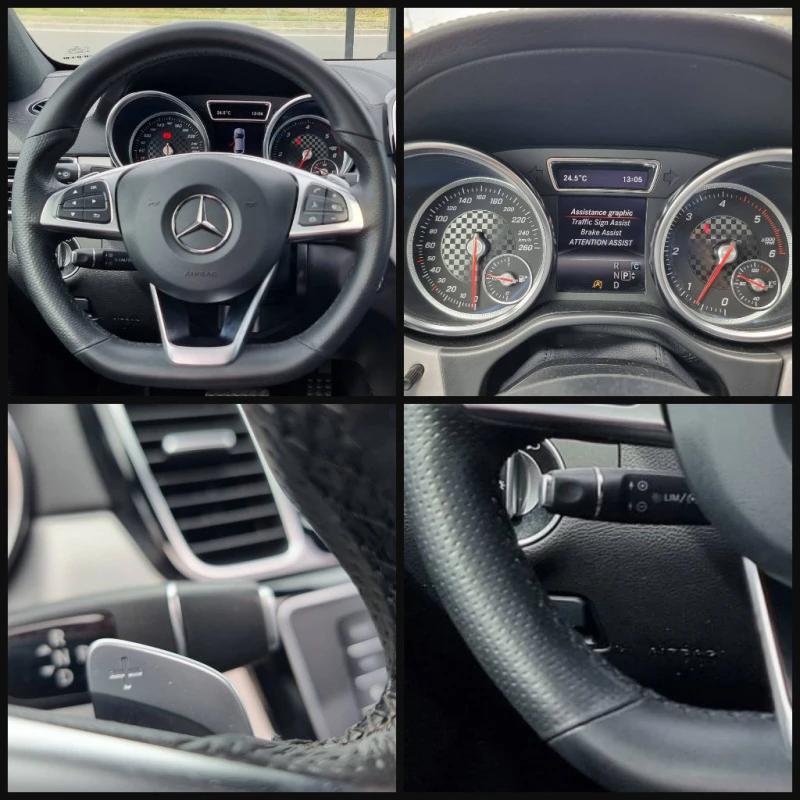 Mercedes-Benz GLE Coupe Coupe 350/4-MATIC/63AMG/9G-tronic/ПАНОРАМА/, снимка 15 - Автомобили и джипове - 42249905