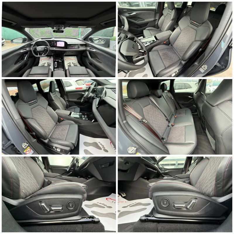 Audi Q6 SQ6 E-TRON/LED/NAVI/PANO/360/СОБСТВЕН ЛИЗИНГ, снимка 12 - Автомобили и джипове - 51392299