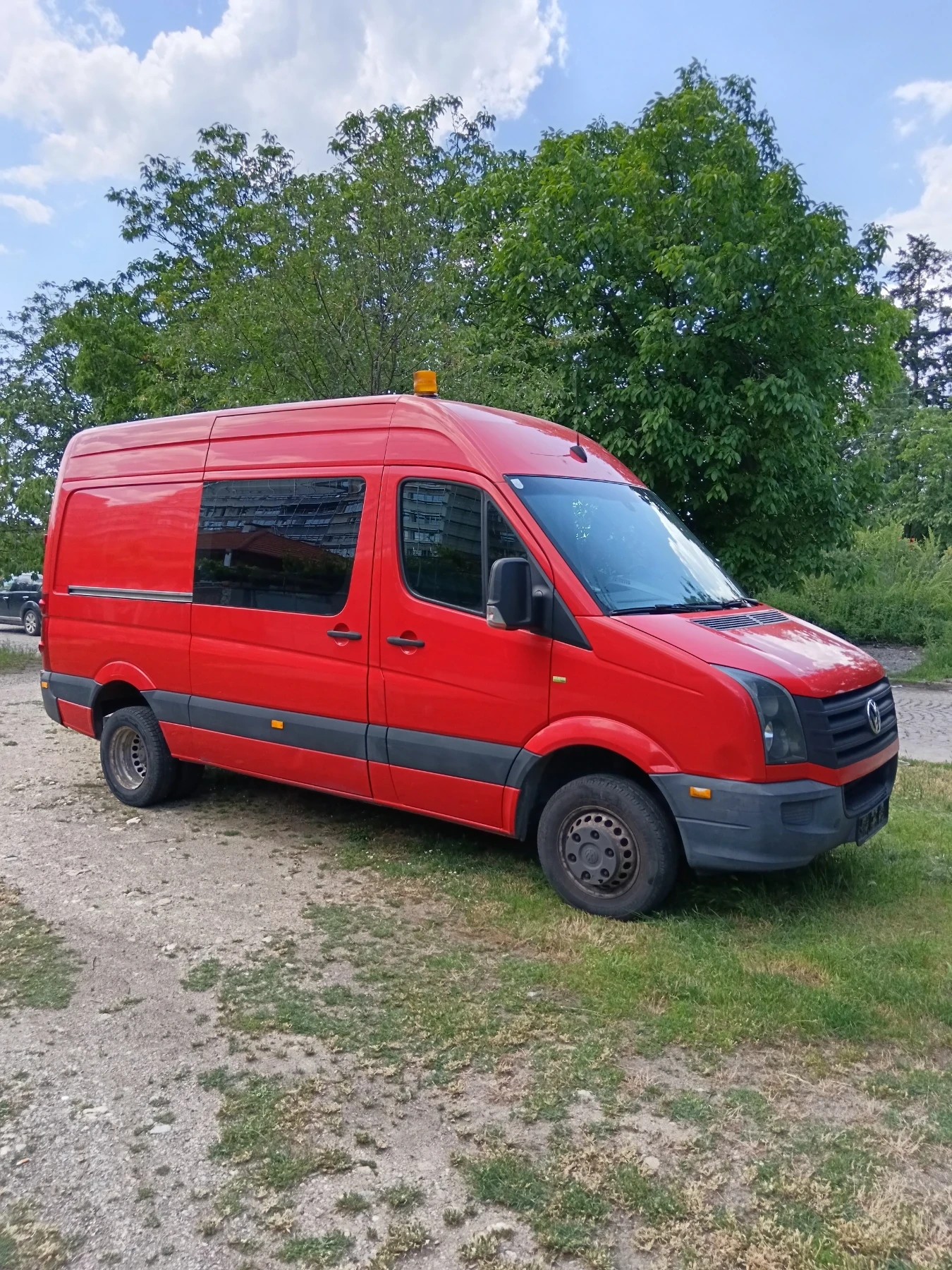 VW Crafter 2.0 TDI 163к.с двойна гума N1, снимка 7 - Бусове и автобуси - 54704766