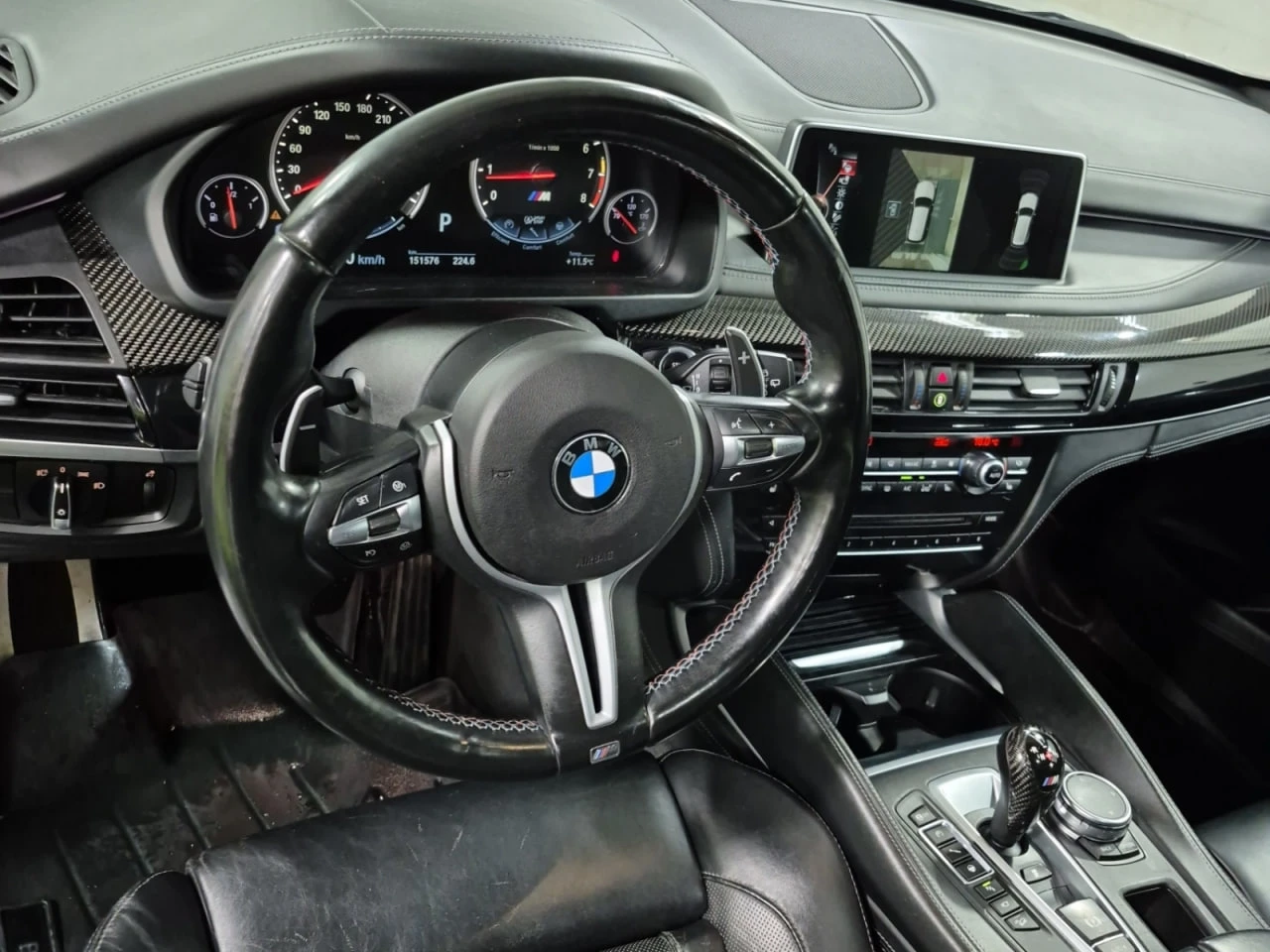 BMW X5M * АВТО КРЕДИТ* ЦЕНА ДО БГ * СЕРВИЗНА ИСТОРИЯ *  - изображение 9