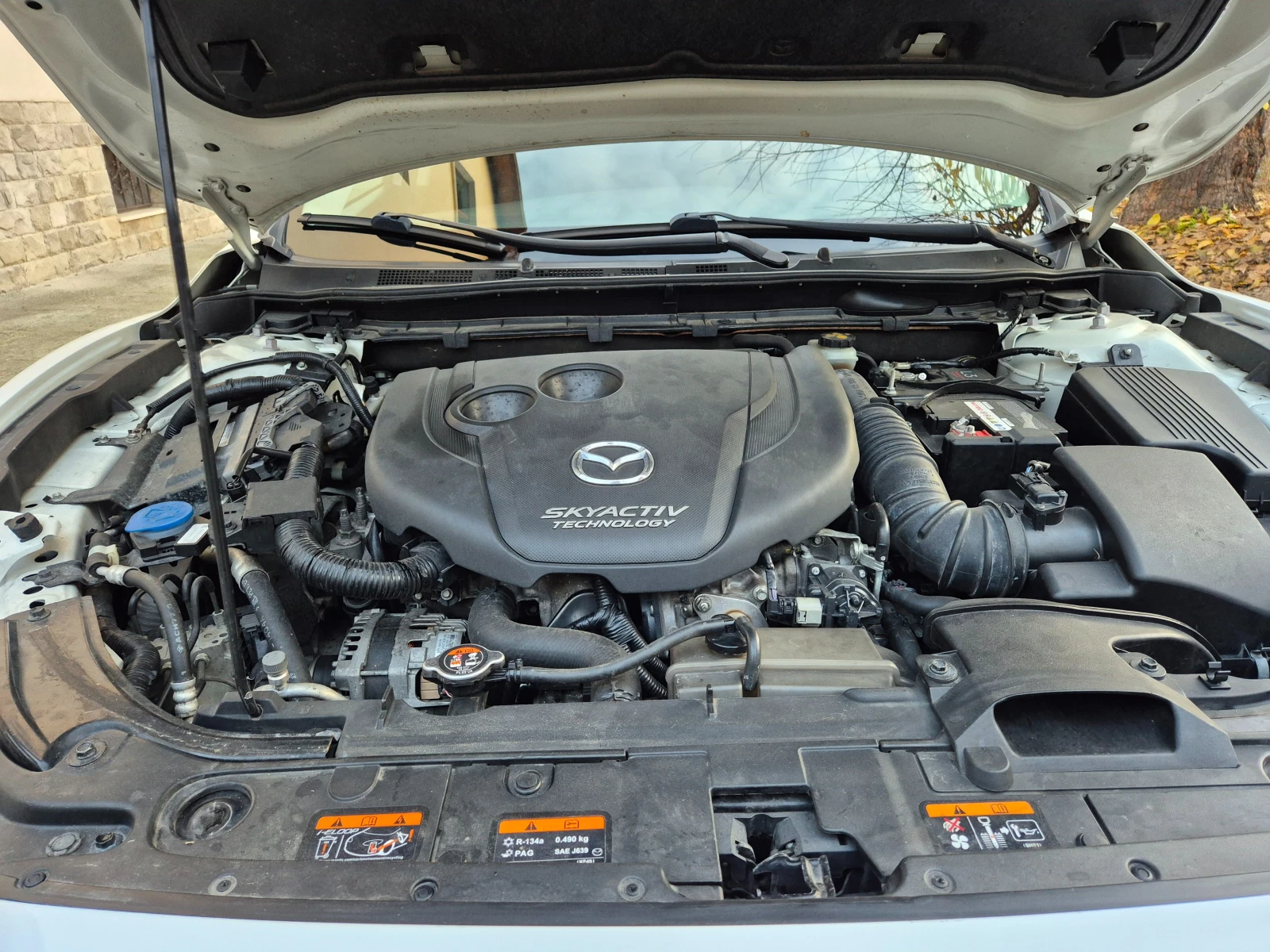 Mazda 6 2.2d-EXECUTIVE- navi-veriga-avtomat-japan , снимка 16 - Автомобили и джипове - 53872690