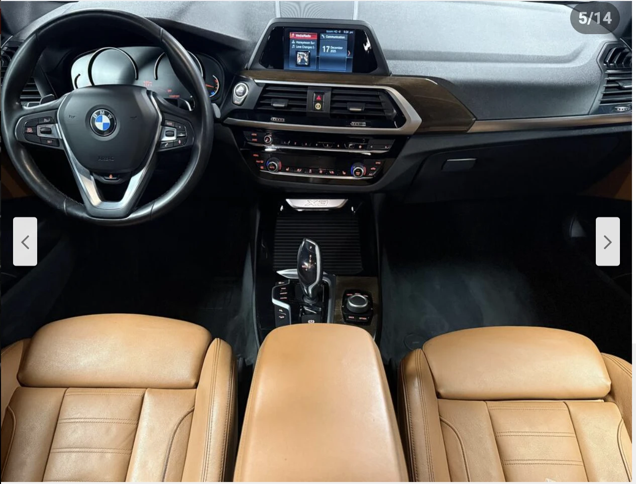 BMW X3 XDRIVE* 30i* ДИГИТАЛНО* ТАБЛО* ПОДГРЕВ* ОБДУХВАНЕ* - изображение 5