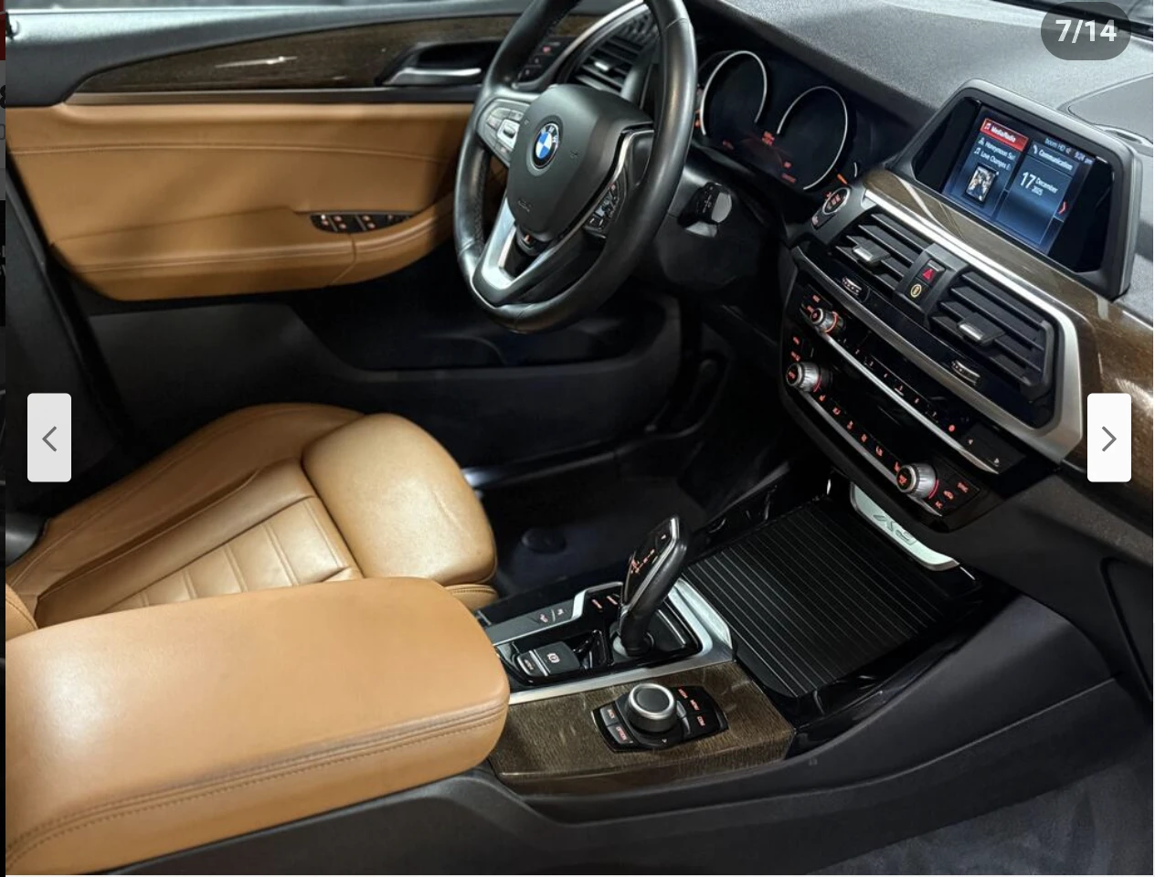 BMW X3 XDRIVE* 30i* ДИГИТАЛНО* ТАБЛО* ПОДГРЕВ* ОБДУХВАНЕ* - изображение 7