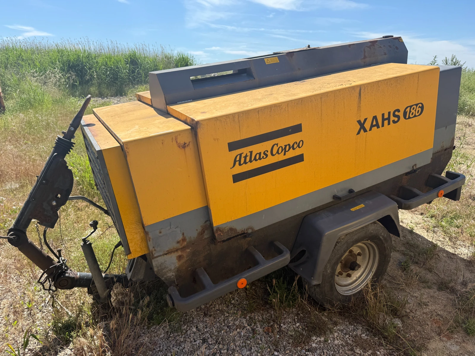 Компресори Atlas Copco XAHS 186, снимка 3 - Индустриална техника - 54720725