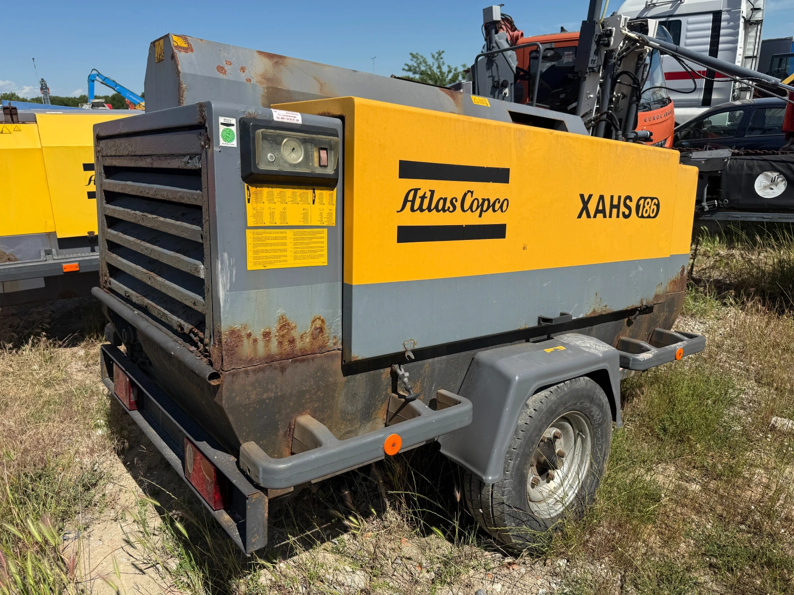 Компресори Atlas Copco XAHS 186