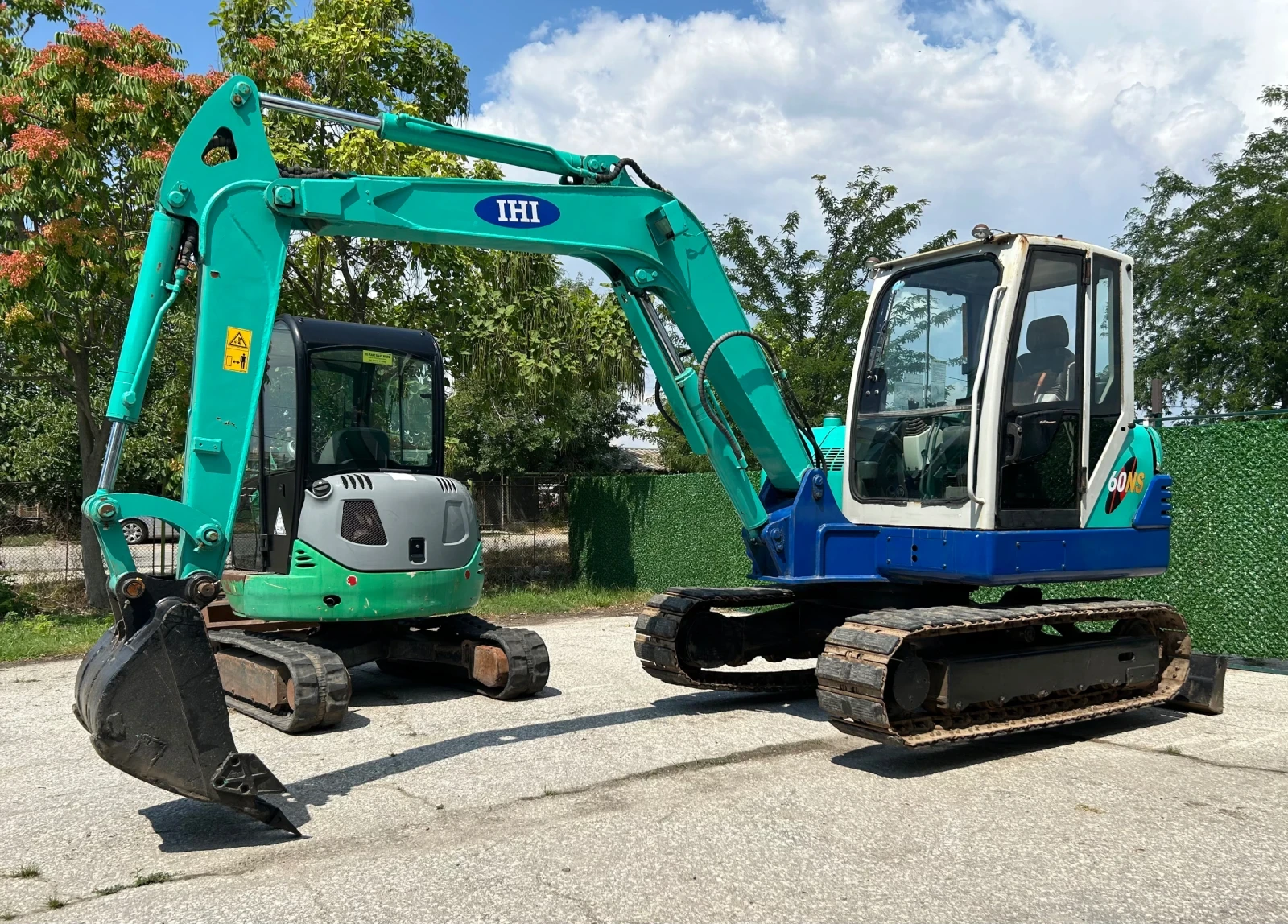 Багер Hitachi IHI-60NS, снимка 3 - Индустриална техника - 55323188