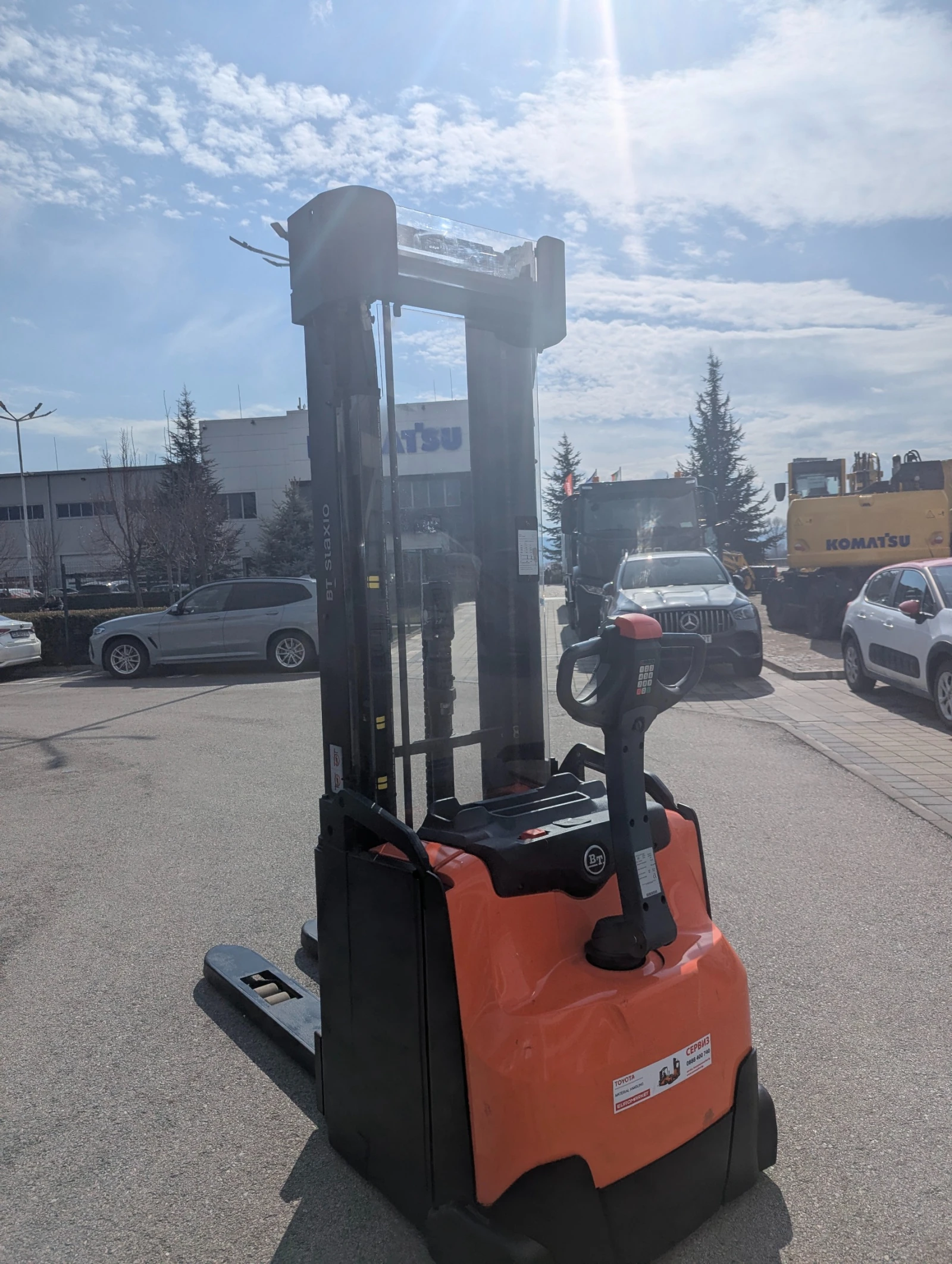 Електрокар Toyota, снимка 5 - Индустриална техника - 53766291