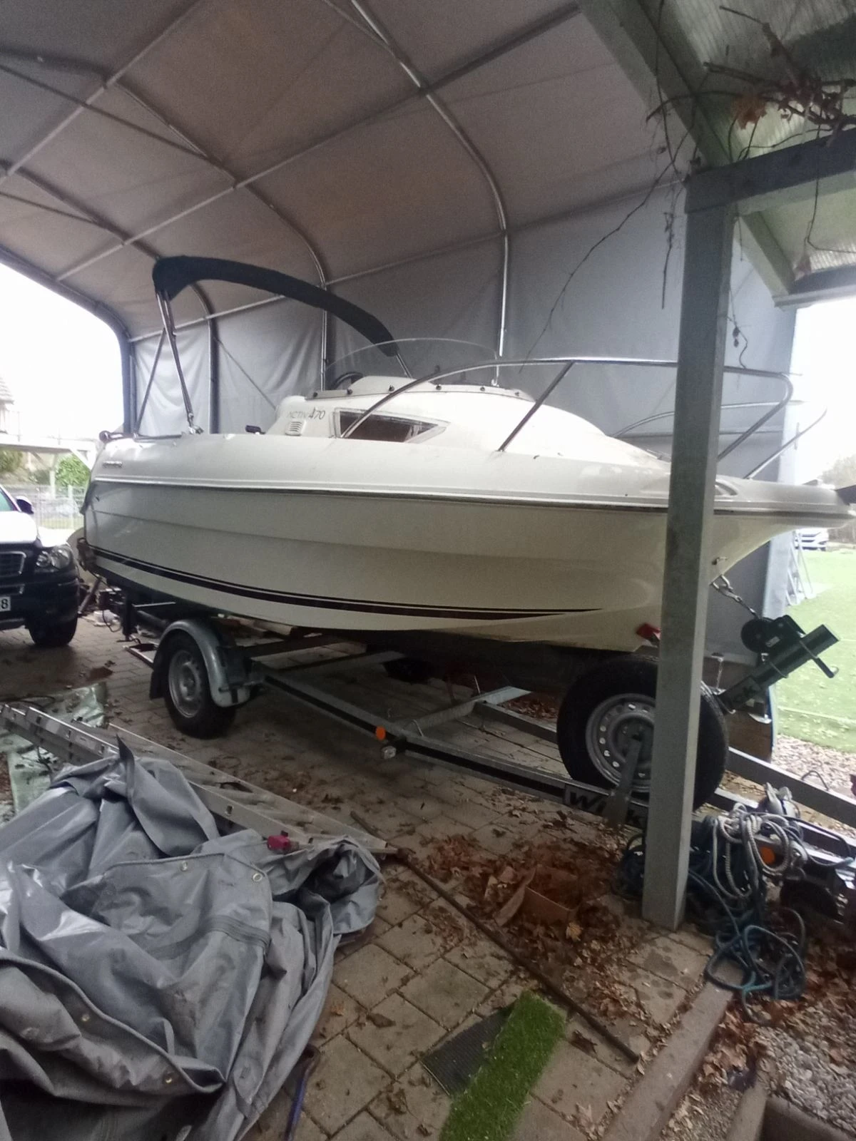 Лодка Quicksilver Aktiv470 kabin - изображение 4