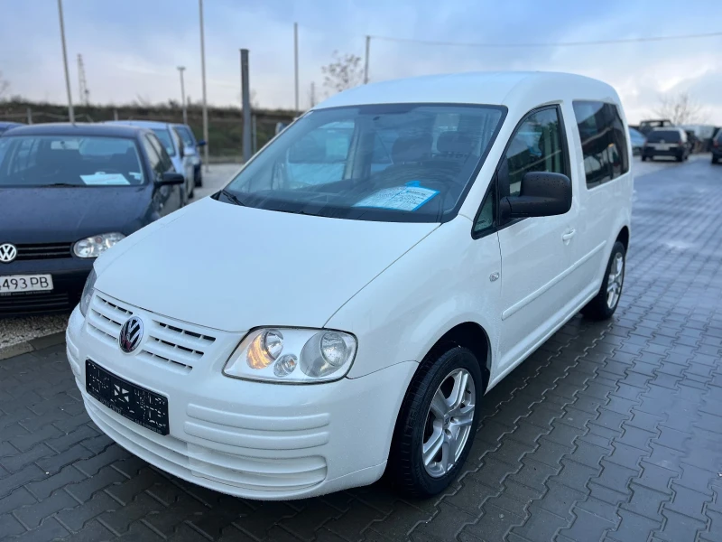 VW Caddy 2.0* Топ* Климатик* Нов внос* Бартер* , снимка 1 - Автомобили и джипове - 48300490