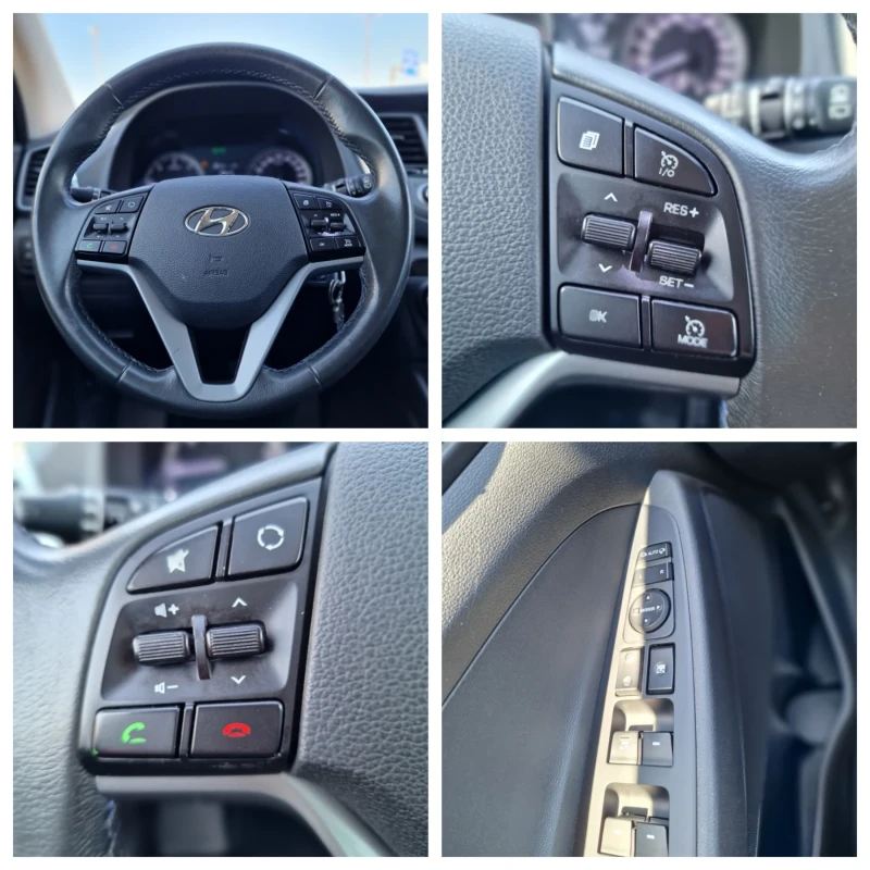 Hyundai Tucson 4х4* Кожа* Нави* Камера* , снимка 15 - Автомобили и джипове - 46883396