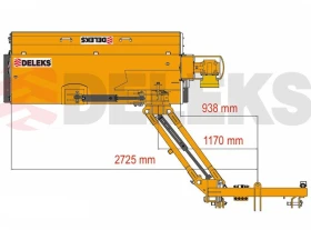 Мулчер Друга марка Шредер с изнасящо рамо марка Deleks модел Dragon, снимка 14