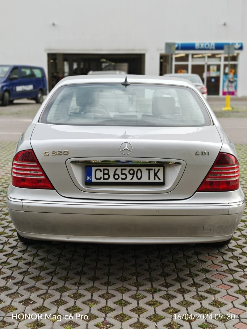 Mercedes-Benz S 320 CDI ОБСЛУЖЕНА!, снимка 6 - Автомобили и джипове - 45448779