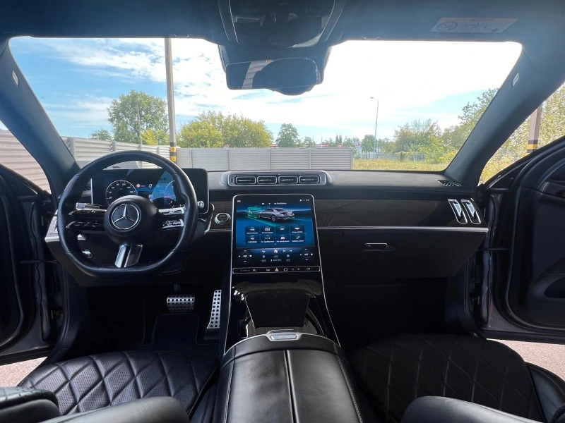 Mercedes-Benz S 400 4M/330HP/AMG/PANO/DISTR/HUD/BURMESTER/360 /757b, снимка 7 - Автомобили и джипове - 48809009