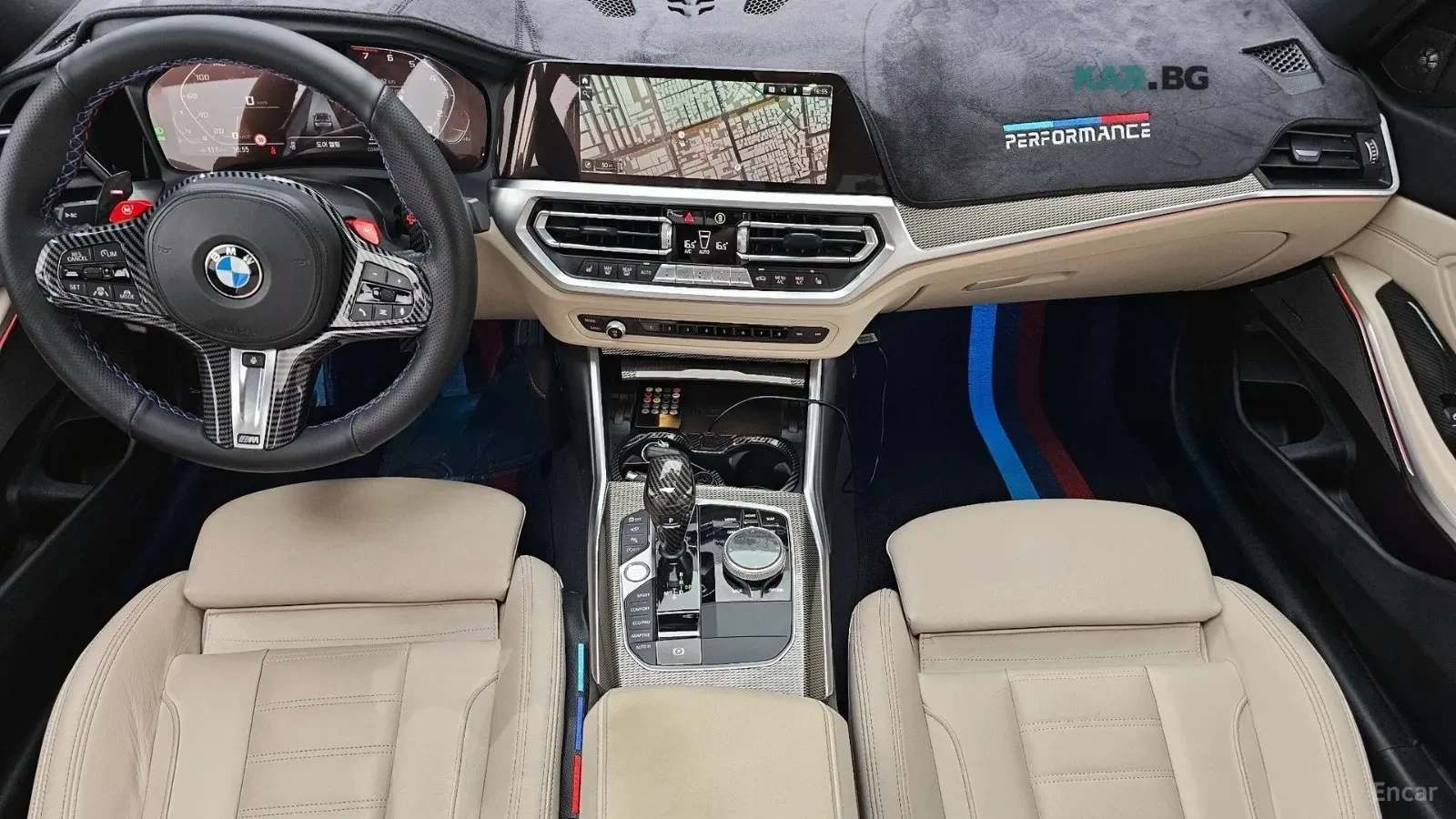 BMW 340 M SPORT* КОЖА* ПОДГРЕВ* HEADUP* 360* PANO, снимка 16 - Автомобили и джипове - 55121660