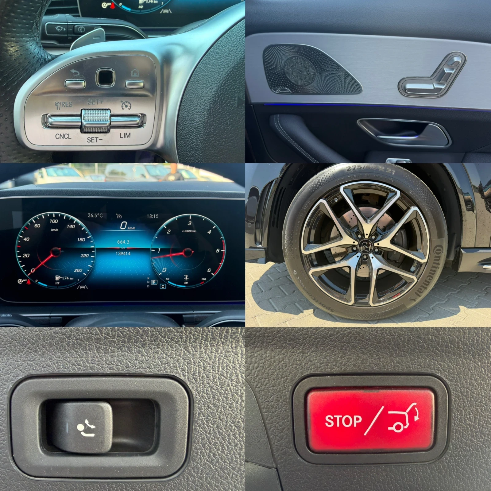 Mercedes-Benz GLE 400 D#BRABUS PACK#7МЕСТА#AIRMAT#BURMESTER#MULTIBEAM, снимка 15 - Автомобили и джипове - 55482161