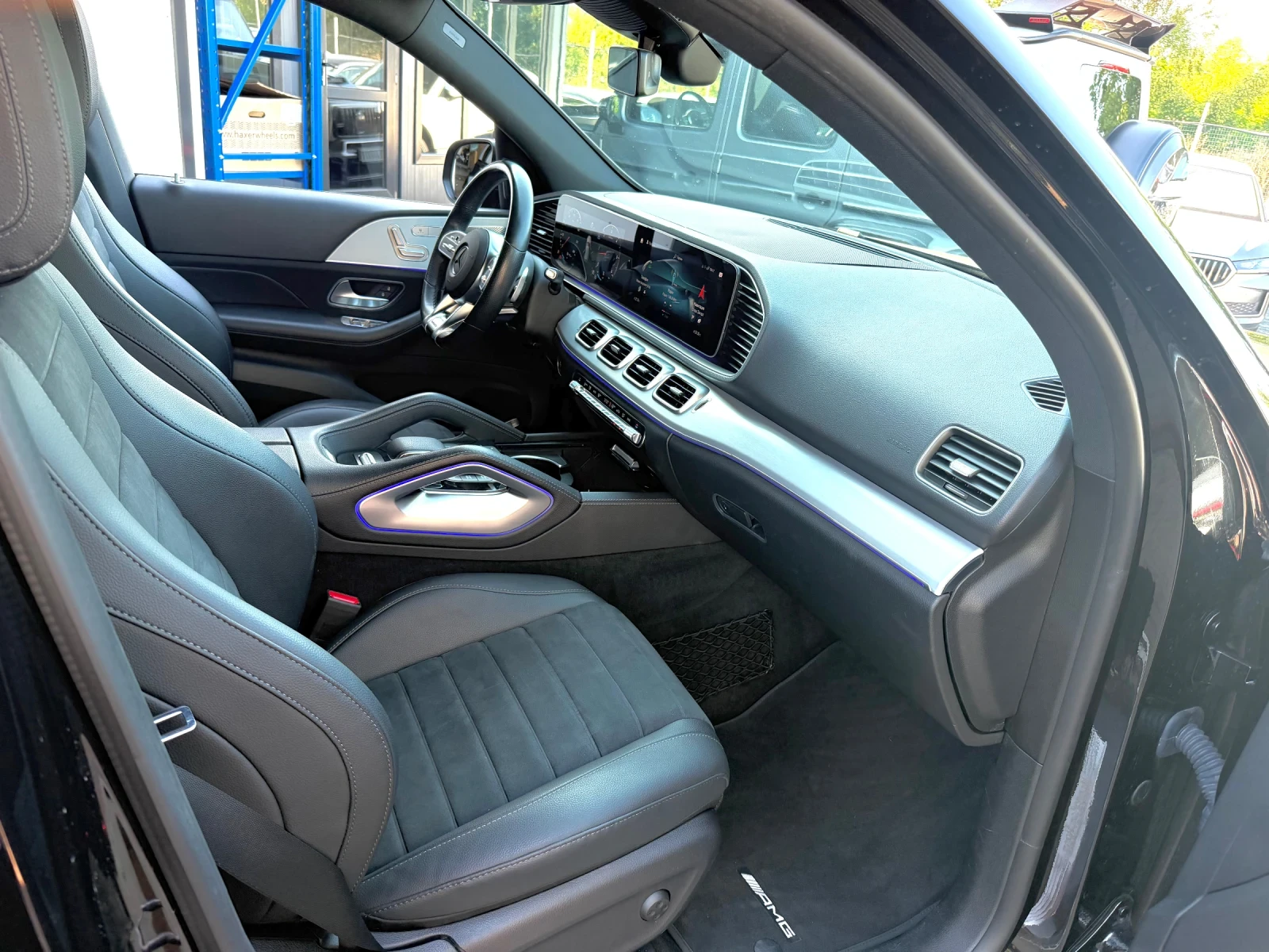 Mercedes-Benz GLE 400 D#BRABUS PACK#7МЕСТА#AIRMAT#BURMESTER#MULTIBEAM, снимка 11 - Автомобили и джипове - 55482161