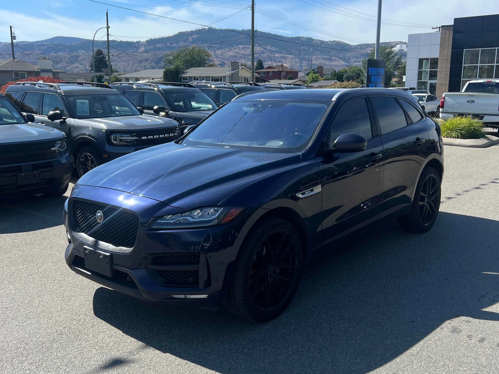 Jaguar F-PACE * R Sport * CARFAX * БЕЗ ПЪРВОНАЧАЛНА ВНОСКА